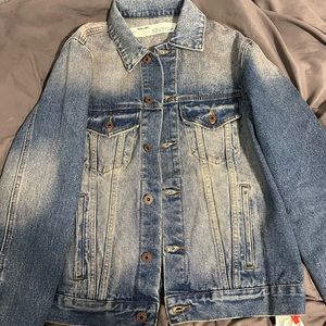 Off White “Cabin Baggage” Jean Jacket
